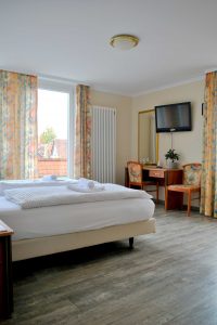 Beispielbild eines Doppelzimmers im Hotel Tresor