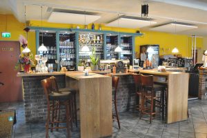 Restaurant Tresor, Kaufungen. Innenaufnahme vom Restaurantbereich.